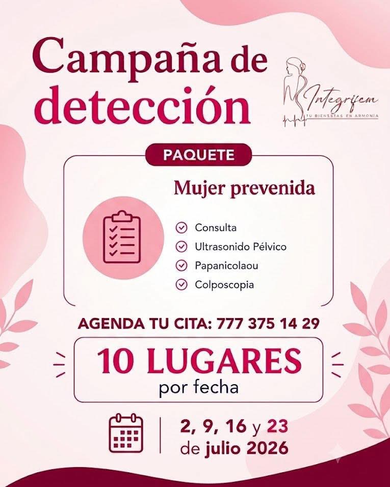 Campaña de detección femenina